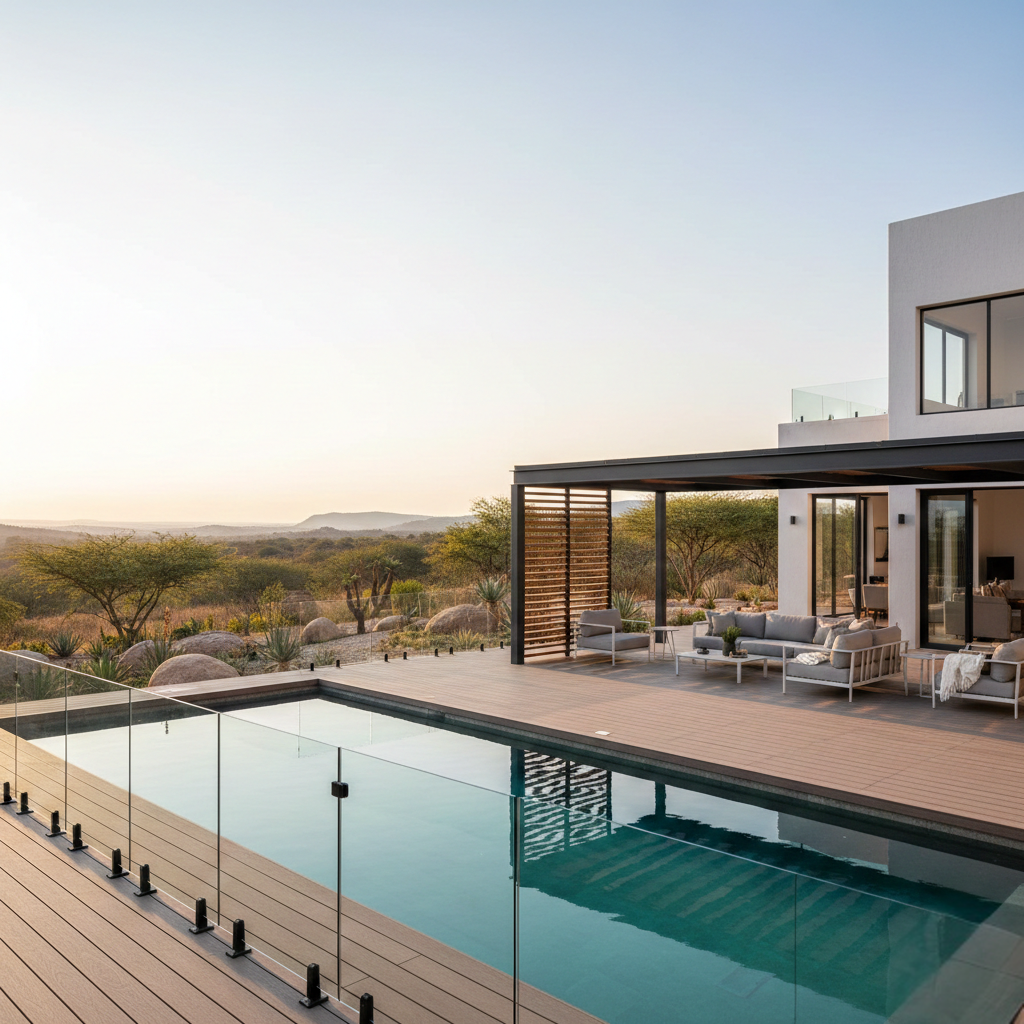 Luxurious Vinyl Liner Pools with Tile Coping